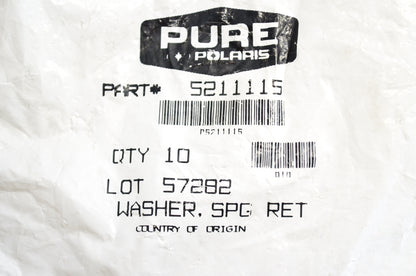 OEM Polaris 5211115 Washer Qty 2 NOS
