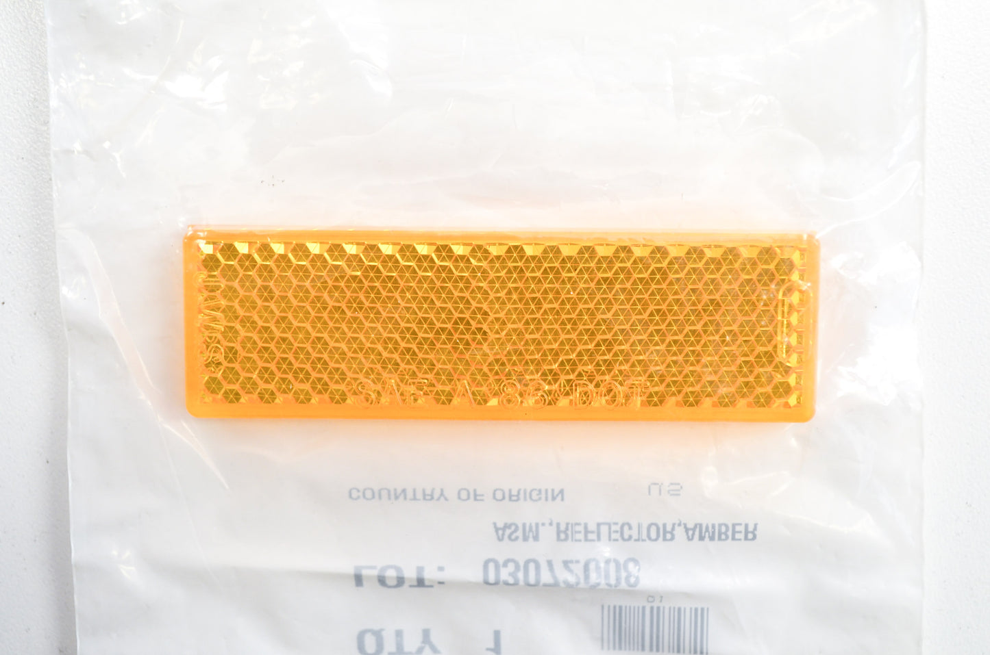 Amber Reflector Assembly NOS