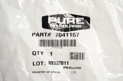 OEM Polaris 7041157 Blue/Green Clutch Spring NOS