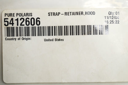 OEM Polaris 5412606 Retainer Strap NOS