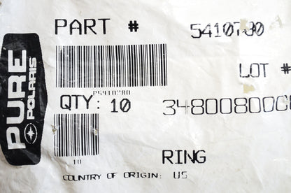 OEM Polaris 5410780 Molded Square Ring .103x.134 NOS