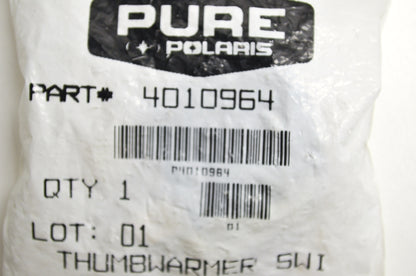 OEM Polaris 4010964 Hi/Lo Thumb Warmer Switch NOS