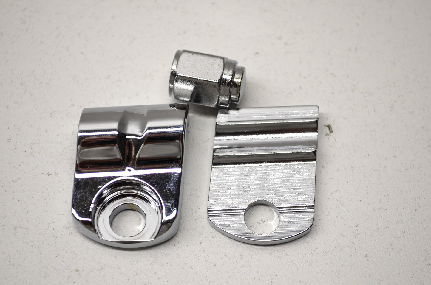 OEM Harley-Davidson 38792-05 Chrome Clutch Cable Clip NOS