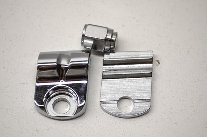 OEM Harley-Davidson 38792-05 Chrome Clutch Cable Clip NOS