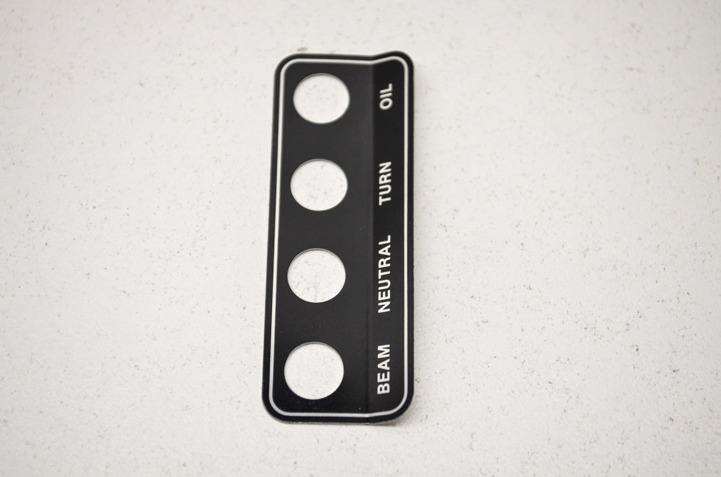 Indicator Lamp Trim Plate NOS
