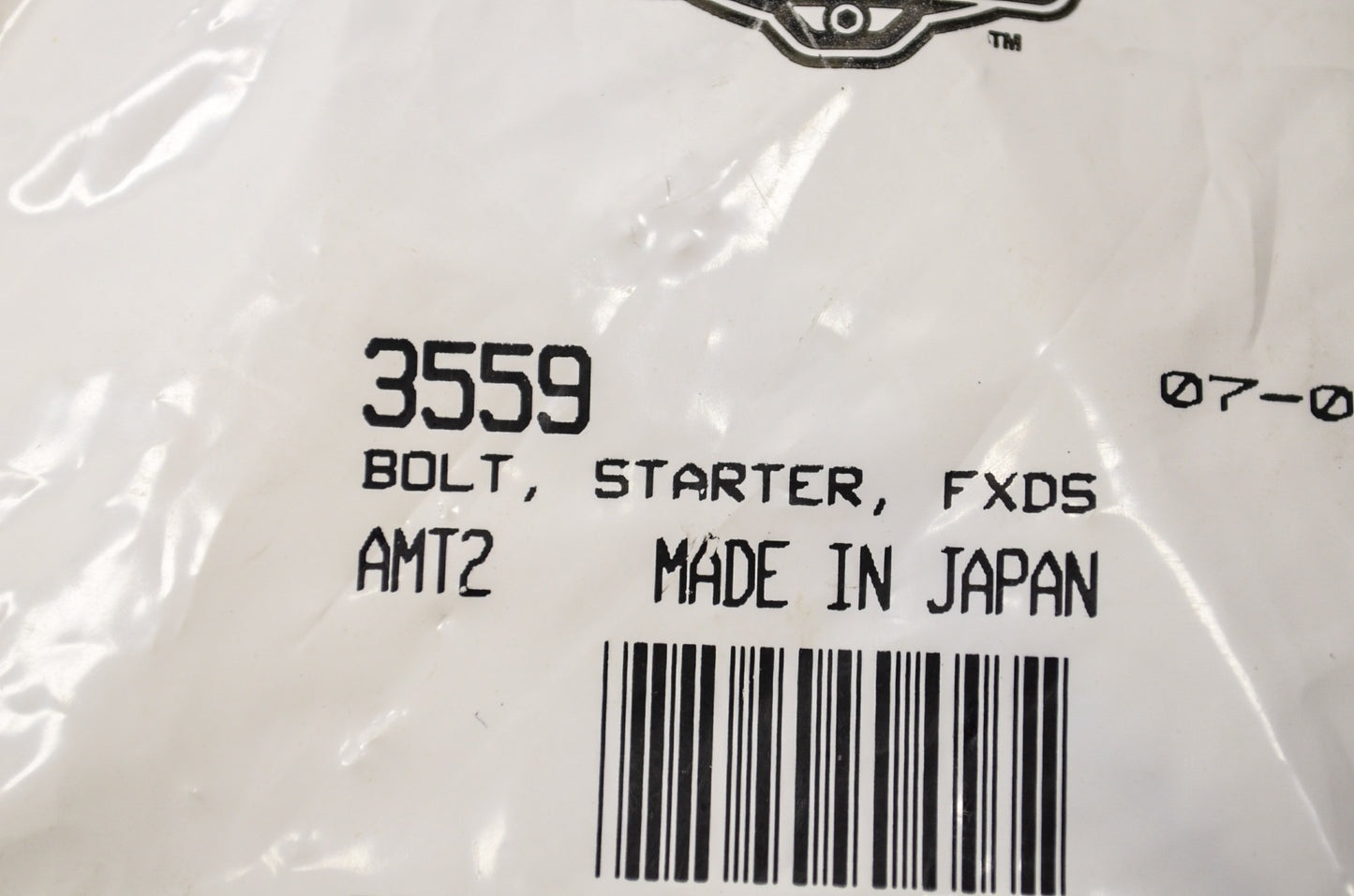 OEM Harley-Davidson 3559 Starter Bolt NOS