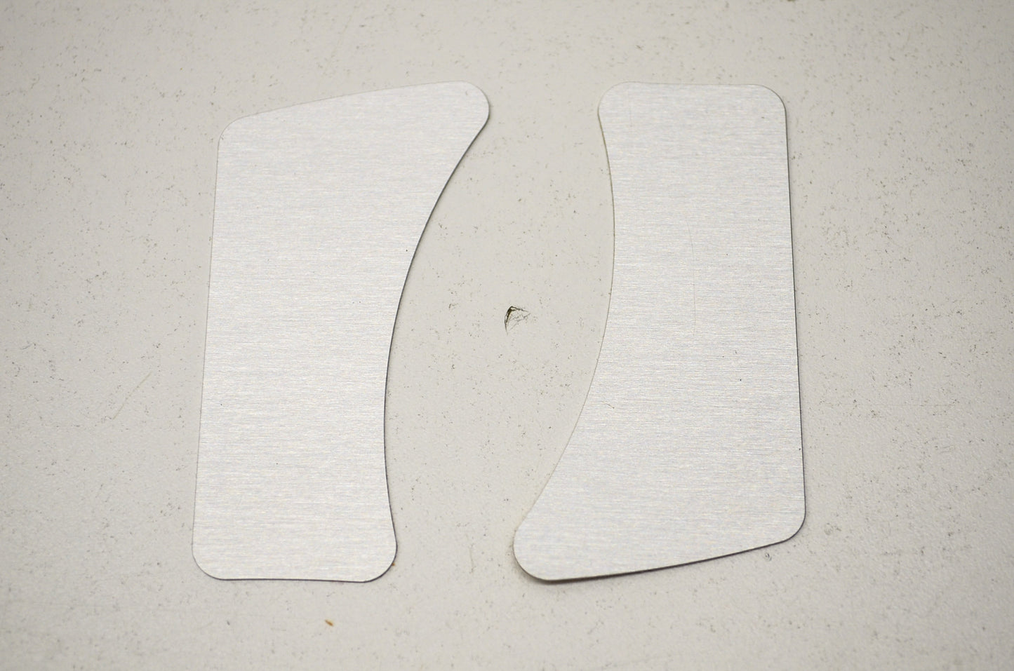 OEM Harley-Davidson 99696-00 Brushed Aluminum Pocket Insert Qty 2 NOS