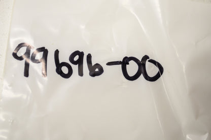 OEM Harley-Davidson 99696-00 Brushed Aluminum Pocket Insert Qty 2 NOS