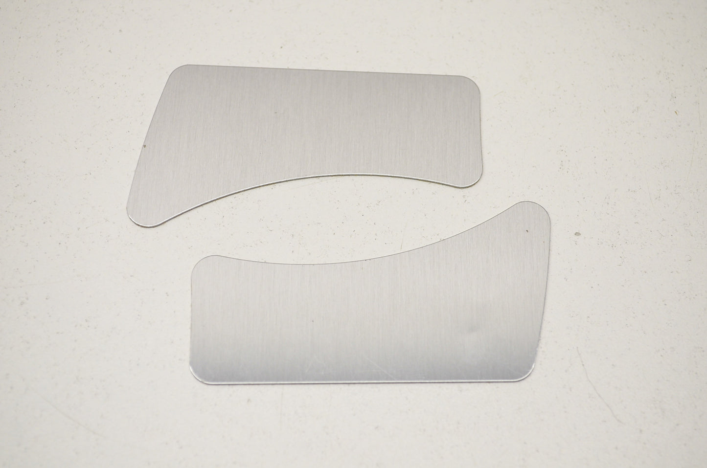 OEM Harley-Davidson 99697-00 Brushed Aluminum Pocket Insert Qty 2 NOS
