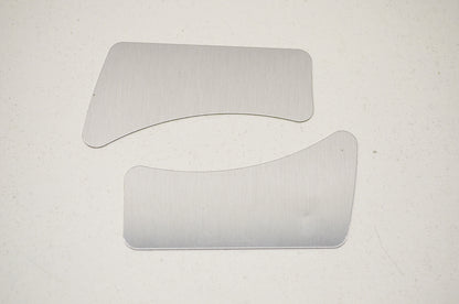 OEM Harley-Davidson 99697-00 Brushed Aluminum Pocket Insert Qty 2 NOS