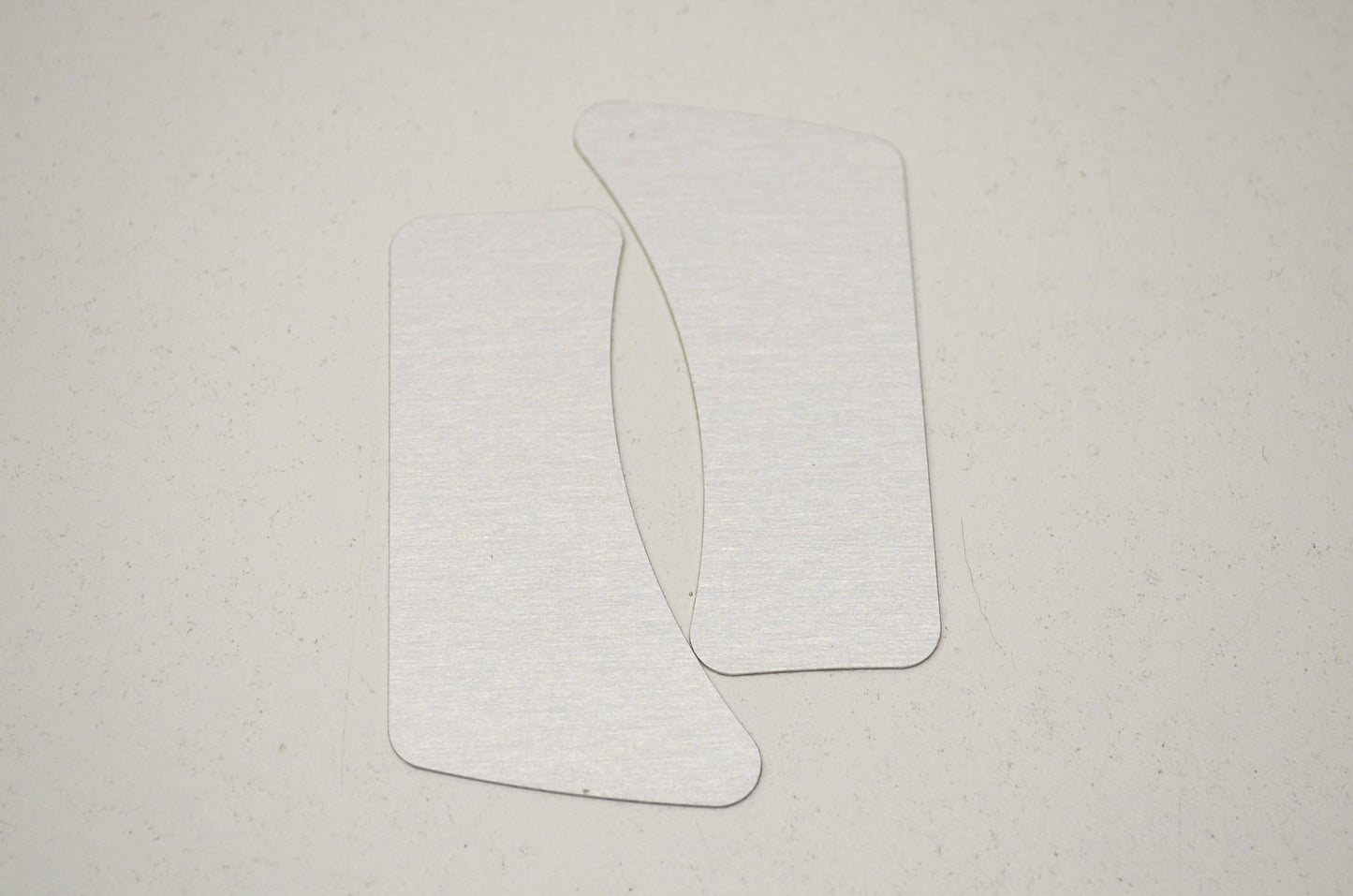 OEM Harley-Davidson 99697-00 Brushed Aluminum Pocket Insert Qty 2 NOS