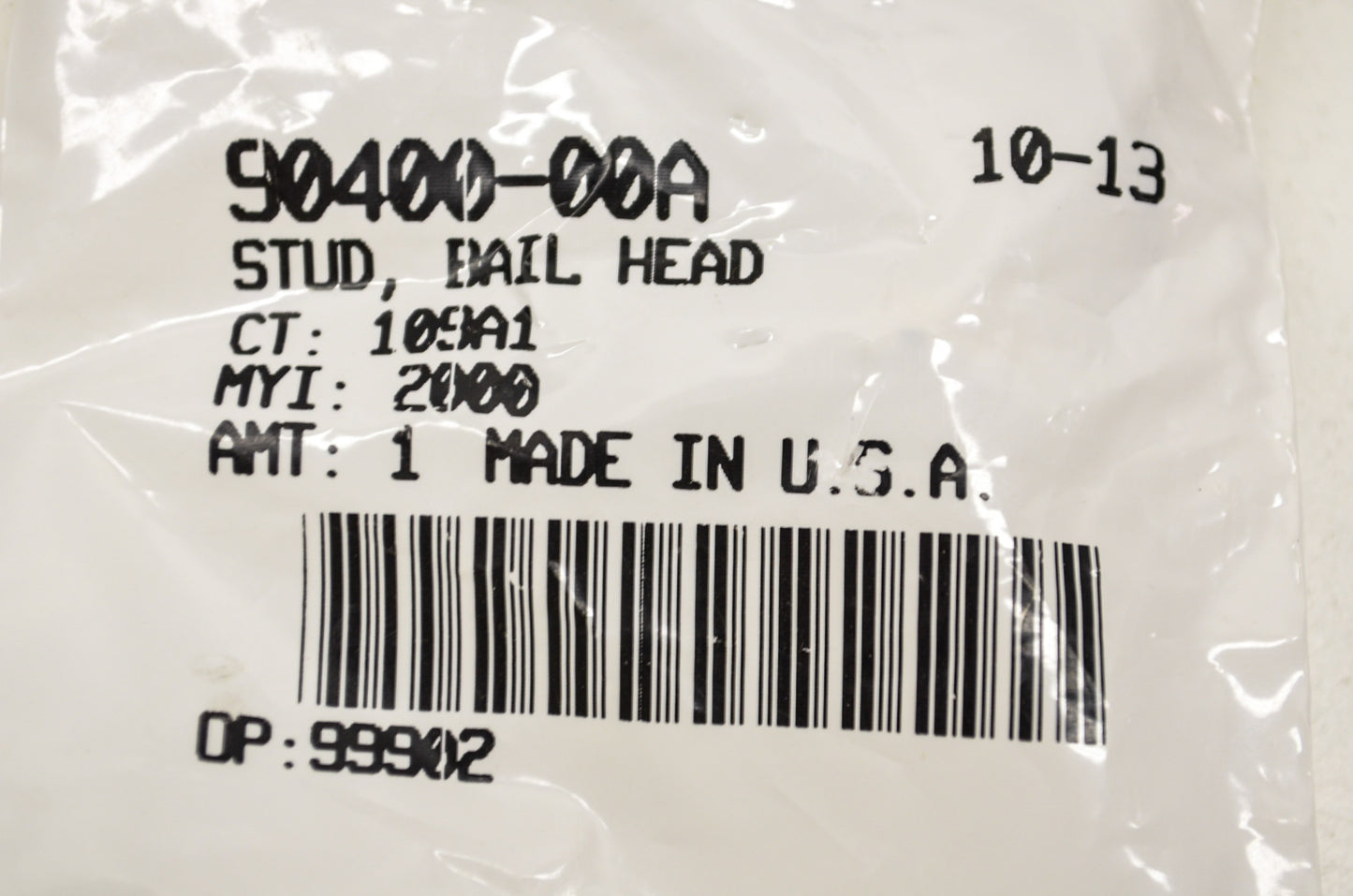 Bail Head Stud NOS