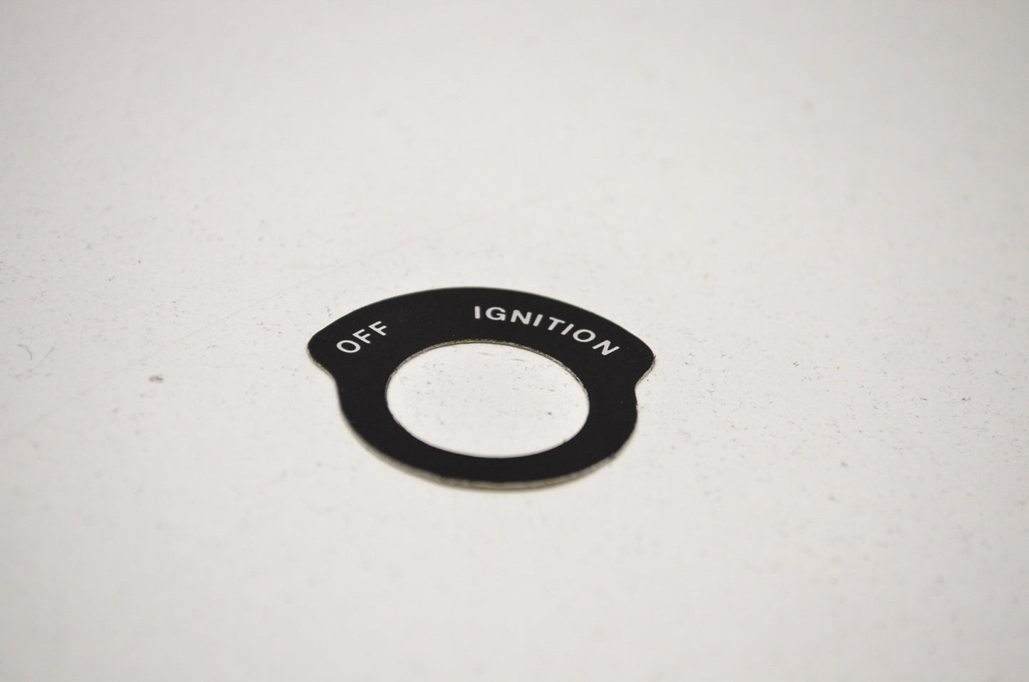 Ignition Label NOS
