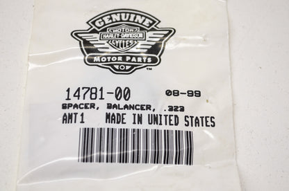 OEM Harley-Davidson 14781-00 Spacer .140 Qty 2 NOS