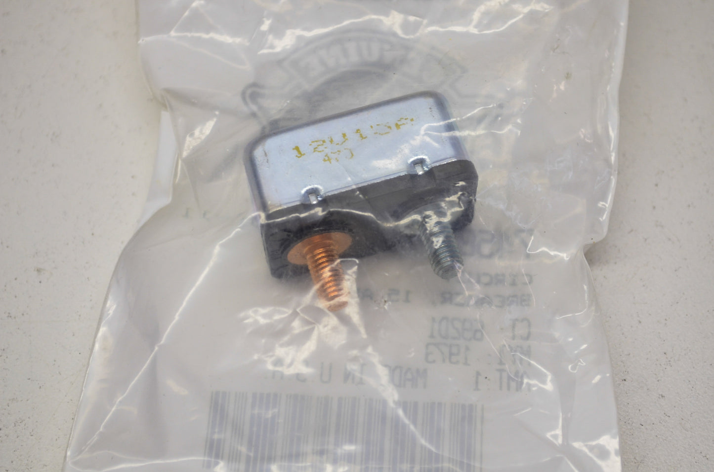 OEM Harley-Davidson 74589-73 Circuit Breaker 15 AMP NOS