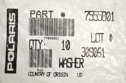 OEM Polaris 7555801 Washer Qty 4
