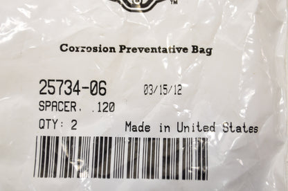 OEM Harley-Davidson 25734-06 Spacer .120 NOS