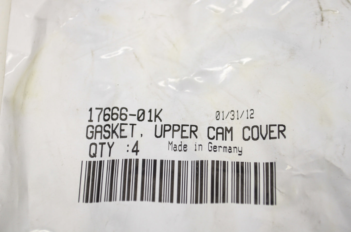 OEM Harley-Davidson 17666-01K Upper Cam Cover Gasket NOS