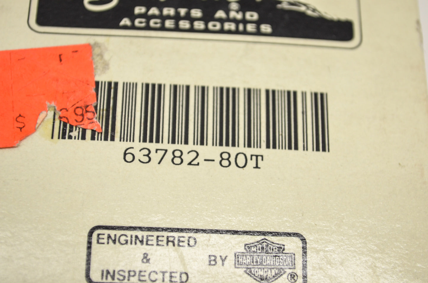 OEM Harley-Davidson 63782-80T Chrome Oil Filter NOS