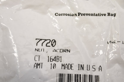 OEM Harley-Davidson 7720 Acorn Nut Qty 2 NOS