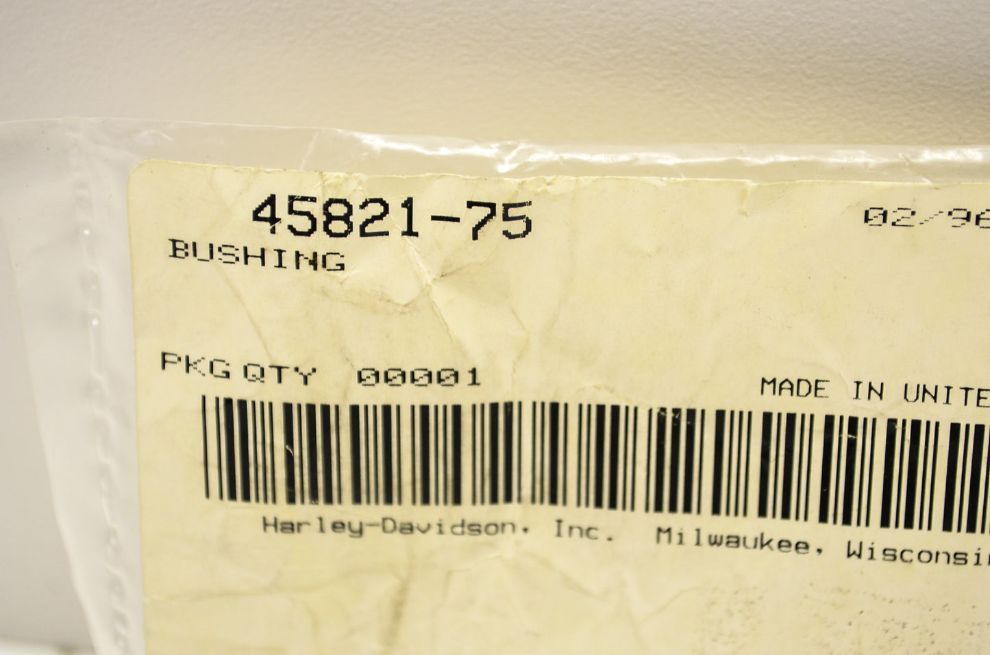 New OEM Harley Davidson Bushing FL Duo Hydra Electra Glide NOS