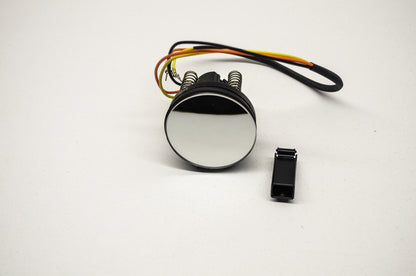 OEM Harley-Davidson 63029-06B Fuel Gauge Mirror Assembly NOS