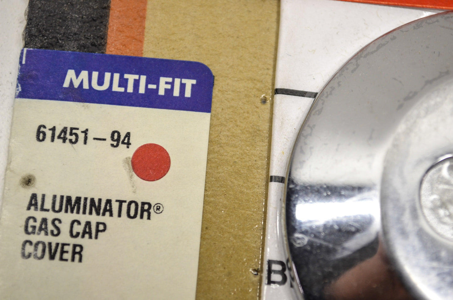 Aluminator Gas Cap Cover NOS