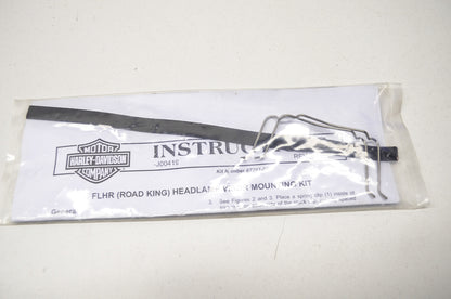 7' Headlamp Visor Mounting Kit FLHR NOS