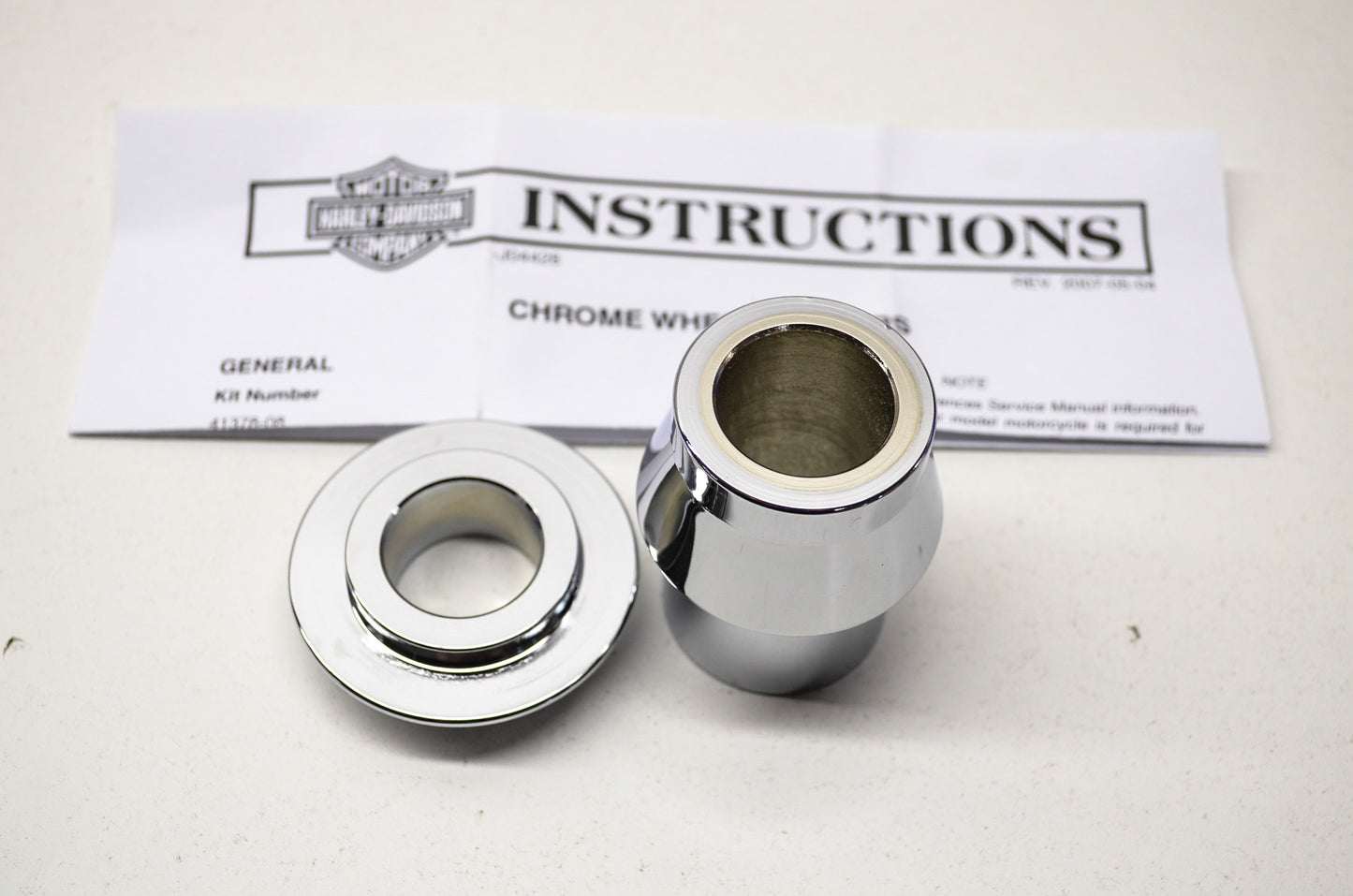 Chrome Wheel Spacer Kit NOS