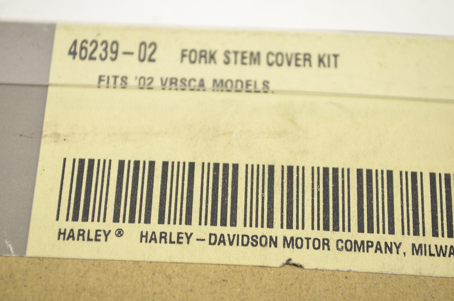 OEM Harley-Davidson 46239-02 Fork Stem Cover NOS
