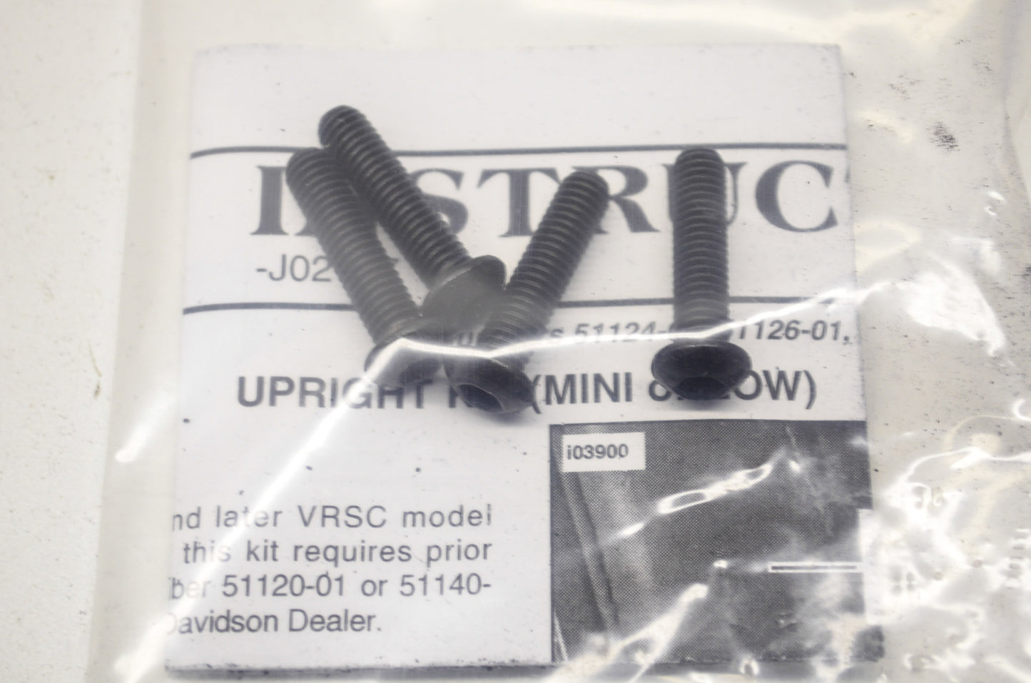 Black Mini Upright Passenger Backrest NOS