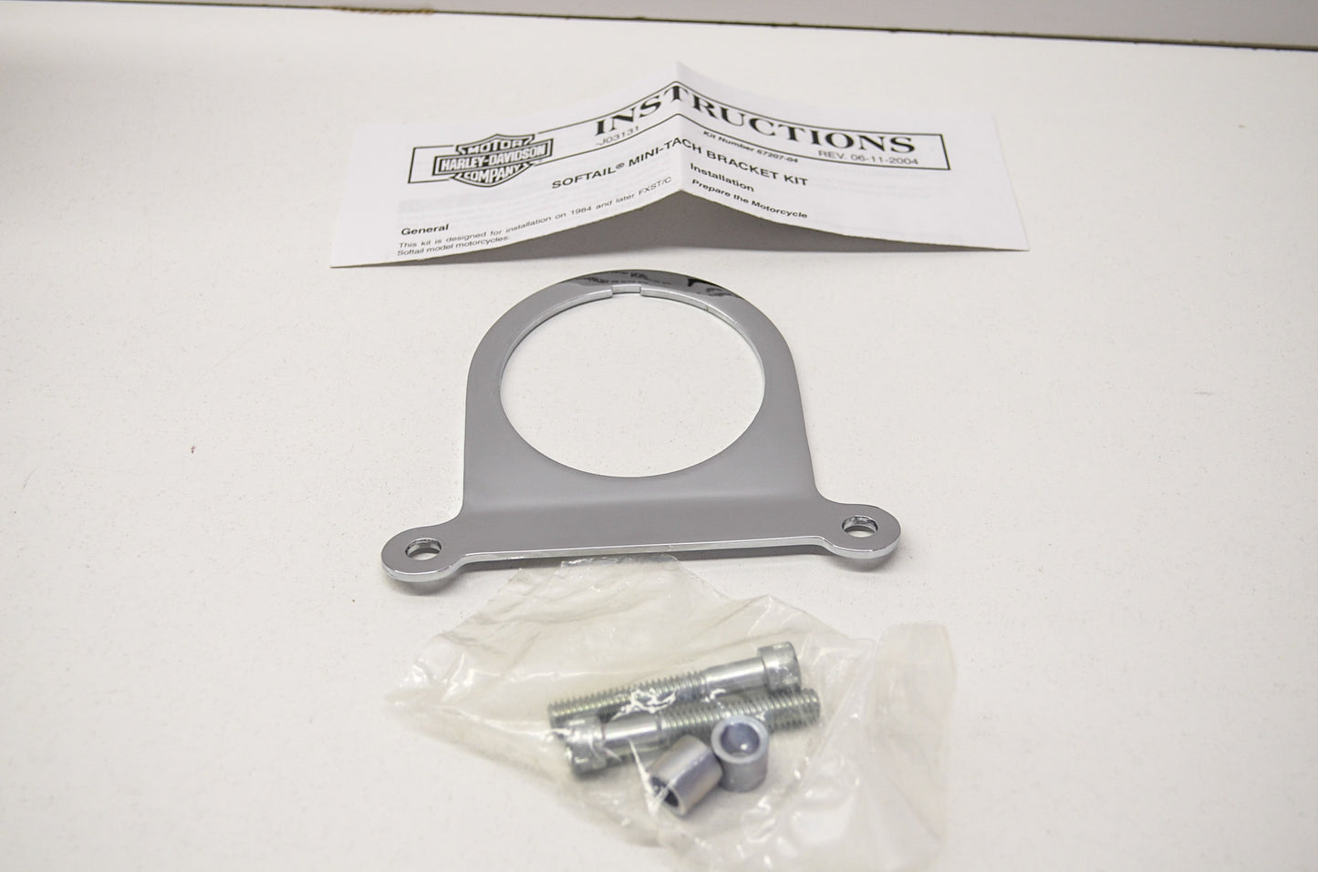 Softail Mini Tach Mounting Bracket NOS