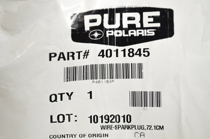 OEM Polaris 4011845 Sparkplug Wire 72.1CM NOS