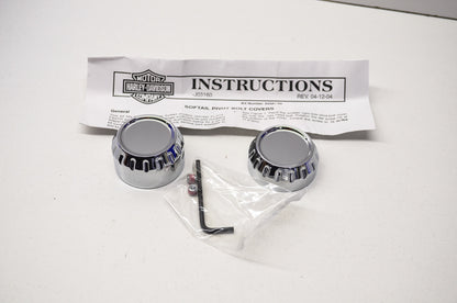 OEM Harley-Davidson 44581-04 Fluted Pivot Bolt Cover NOS