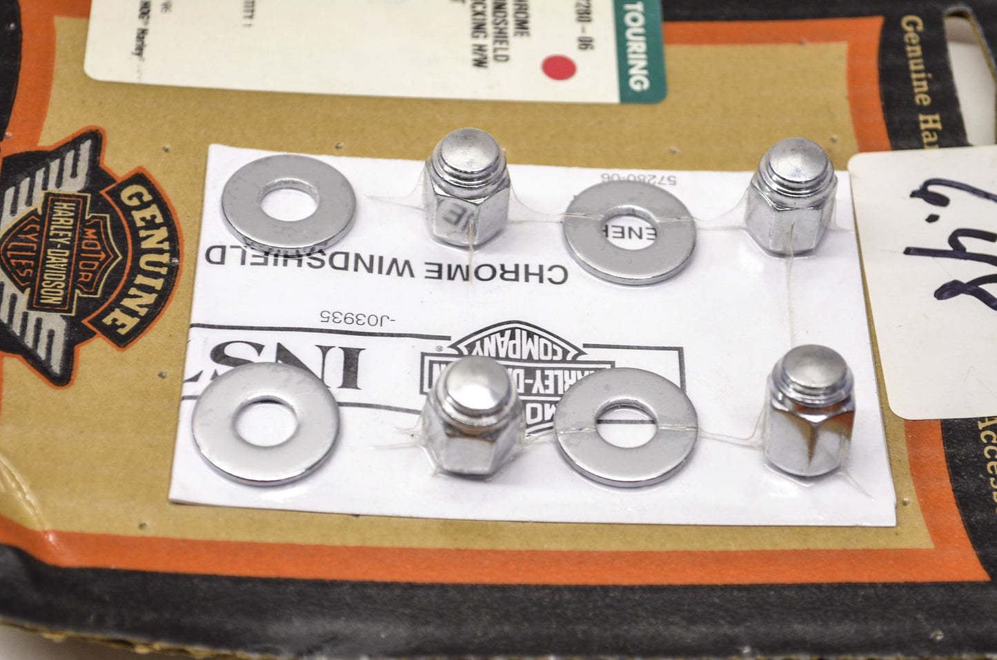 Chrome Windshield Docking Kit NOS