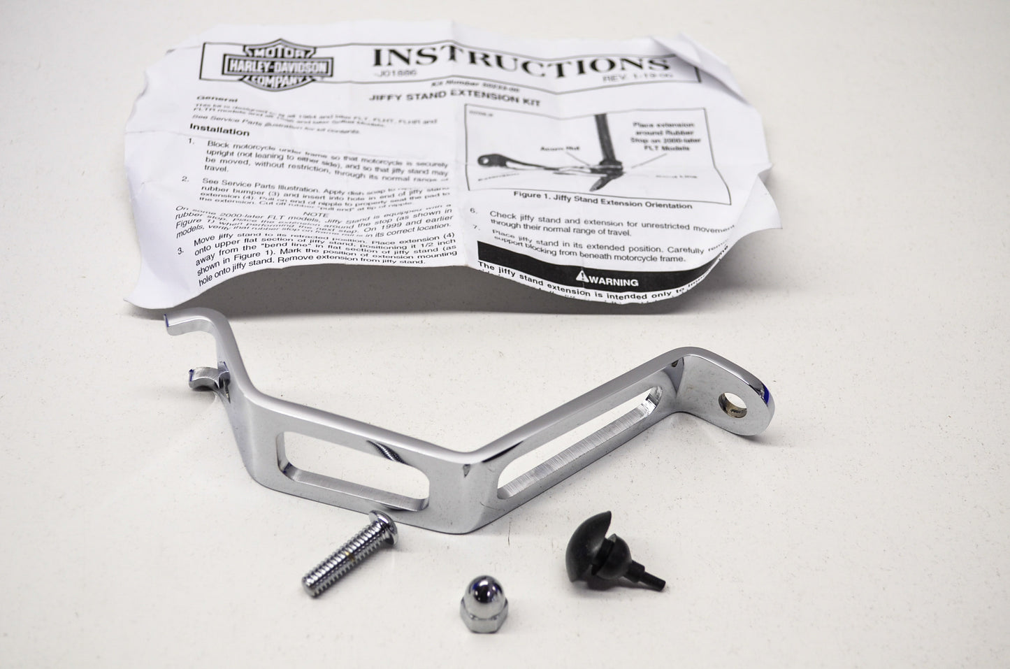 OEM Harley-Davidson 50233-00 Jiffystand Extension Kit NOS