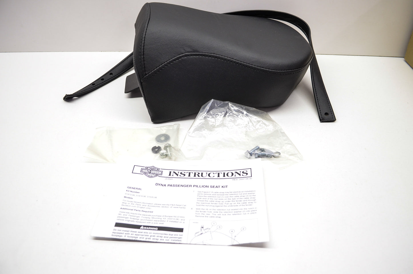 Passenger Pillion Kit NOS