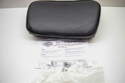 OEM Harley-Davidson 52350-97 Plain Bucket Style Backrest NOS