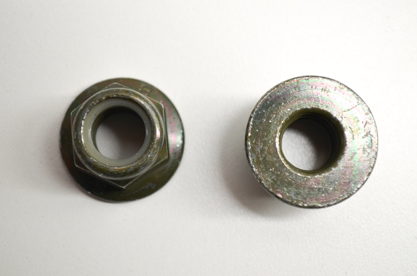 OEM Polaris 7547441 Nyloc Hex Flange Nut M12X1.75 Qty 2 NOS