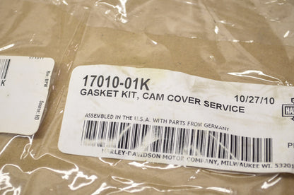 OEM Harley-Davidson 17010-01K Cam Cover Service Gasket Kit NOS