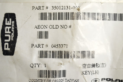 New OEM Polaris Key NOS