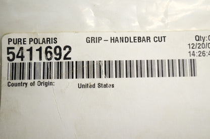 OEM Polaris 5411692 Handlebar Cut Grip NOS