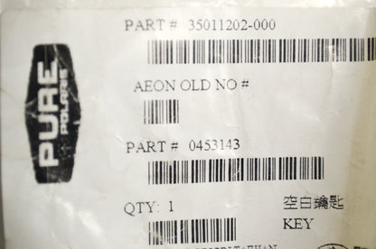 OEM Polaris 453143 Blank Key NOS