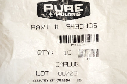 OEM Polaris 5433305 Bumper End Cap Qty 2 NOS