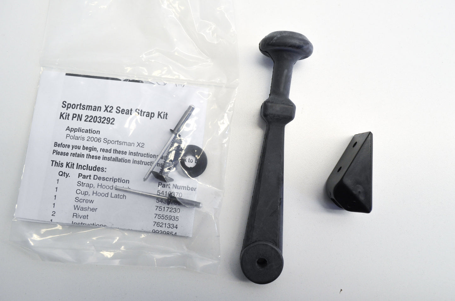 New OEM Polaris Passenger Seat Strap NOS