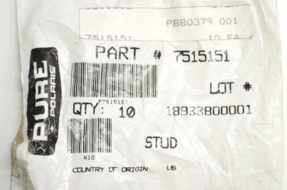 OEM Polaris 7515151 Stud Qty 2