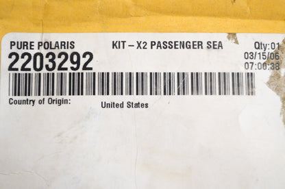 New OEM Polaris Passenger Seat Strap NOS