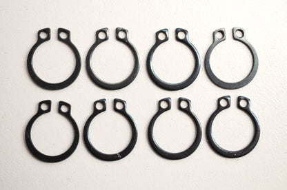 New OEM Kawasaki Circle Clips QTY 8 NOS