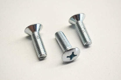 OEM Kawasaki 222B0620 Countersunk Oval Screw 6X20 Qty 3 NOS