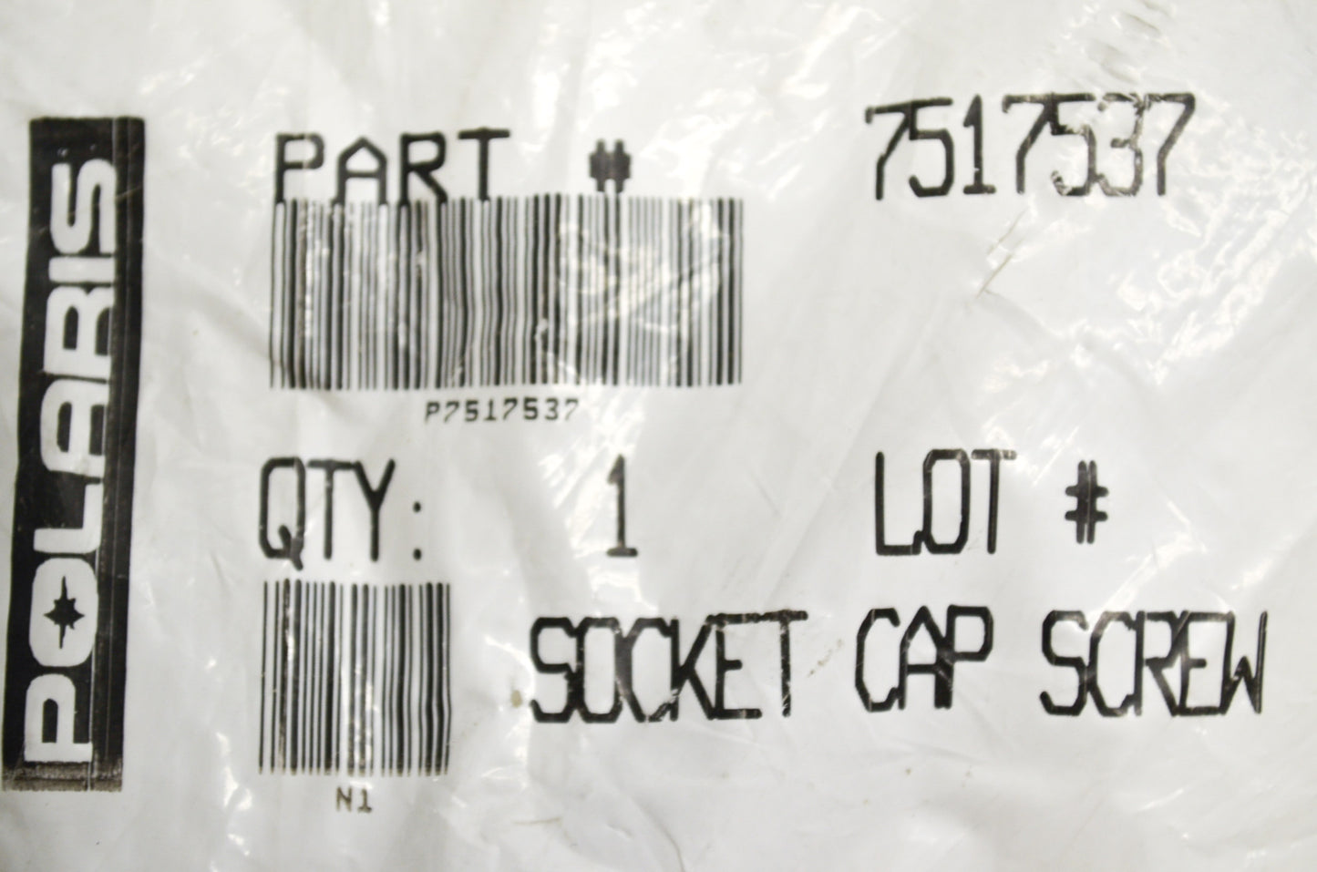 OEM Polaris 7517537 Stainless Steel Screw NOS